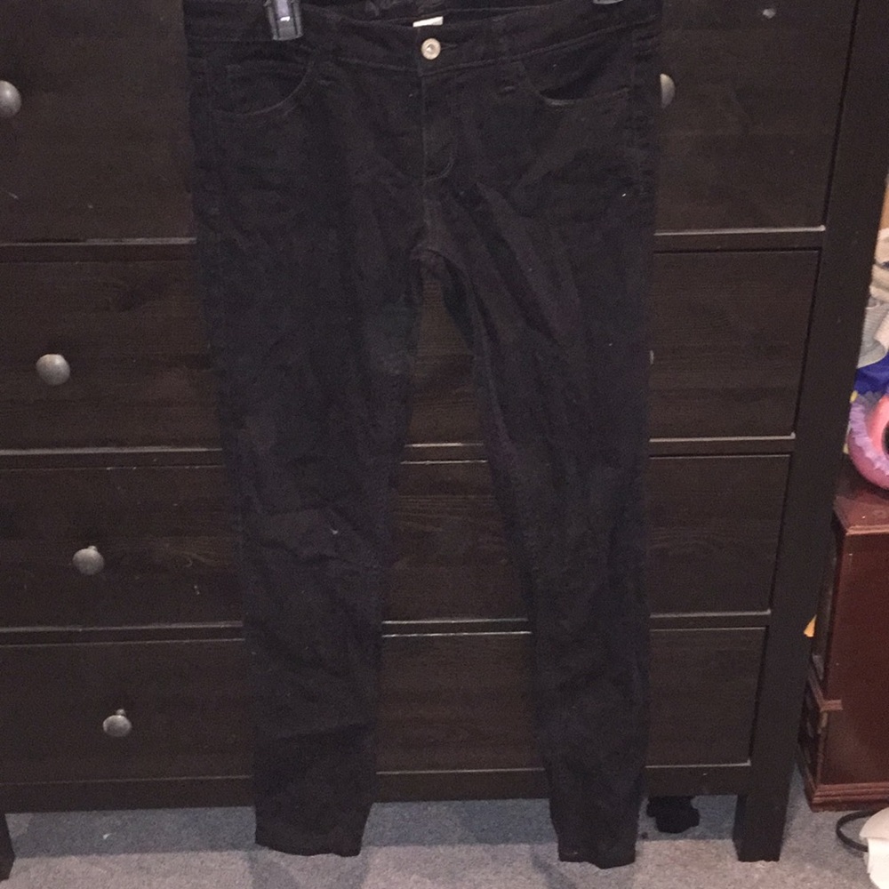 arizona super skinny black jeans - Size 7